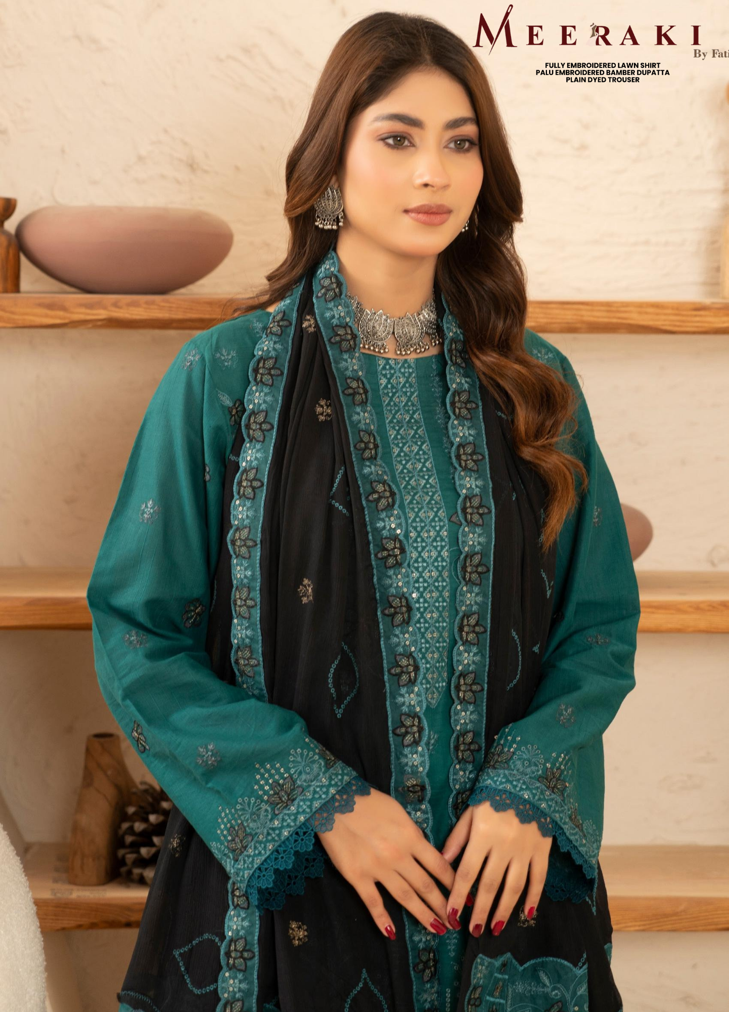 Sheeza by Meeraki Fully Emb 102 A6