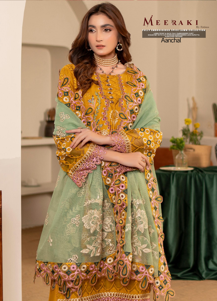 Anchal by Meeraki Fully Emb 101 A9